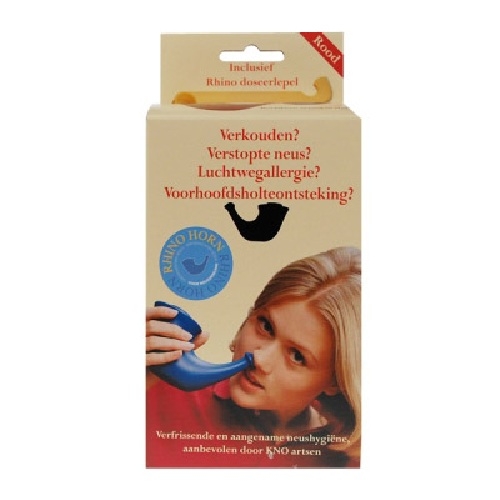 Rhino Horn netipot rood Rhino Horn netipot rood