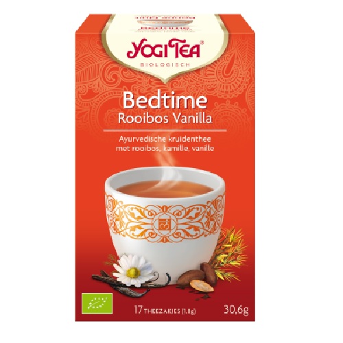 Yogi Tea bedtime rooibos vanilla thee Yogi Tea bedtime rooibos vanilla thee