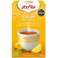 Yogi Tea detox with lemon thee