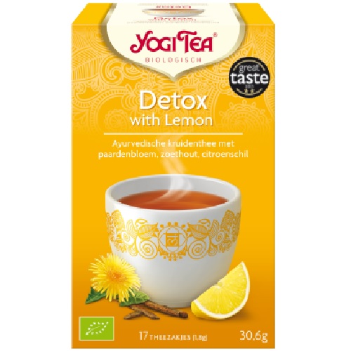 Yogi Tea detox with lemon thee Yogi Tea detox with lemon thee