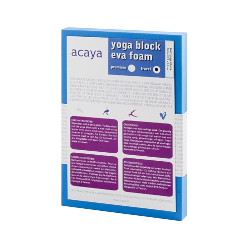acaya halve schouderstandblok eva travel blauw acaya halve schouderstandblok eva travel blauw