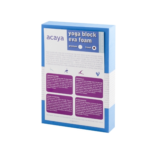 acaya schouderstand blok eva travel blauw acaya schouderstand blok eva travel blauw