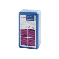 acaya yoga brick eva azuurblauw