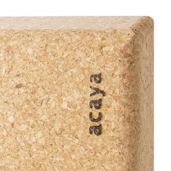acaya yoga brick kurk onverpakt