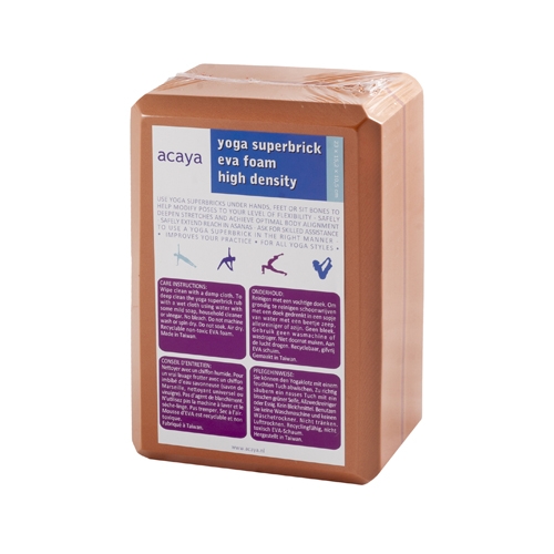 acaya yoga superbrick eva oranje acaya yoga superbrick eva oranje
