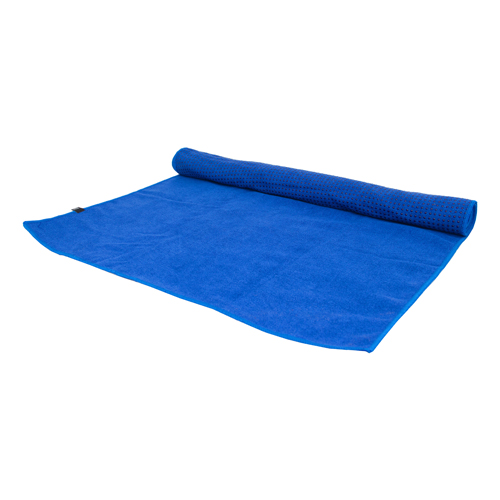 acaya total grip yoga towel blauw acaya total grip yoga towel blauw