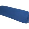acaya yoga bolster rond boekweitgevuld blauw (nieuw model)