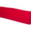 acaya yoga bolster rond boekweitgevuld rood (nieuw model)