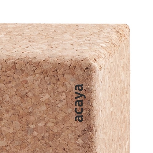 acaya yoga brick kurk verpakt acaya yoga brick kurk verpakt
