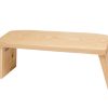 meditatiebankje blank hout inklapbaar