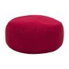 meditatiekussen rond donkerrood