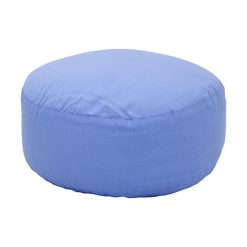 meditatiekussen rond lichtblauw