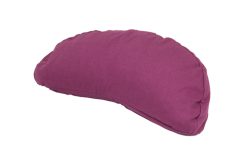 meditatiekussen halve maan superior aubergine/paars