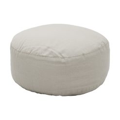 meditatiekussen rond licht bruingrijs