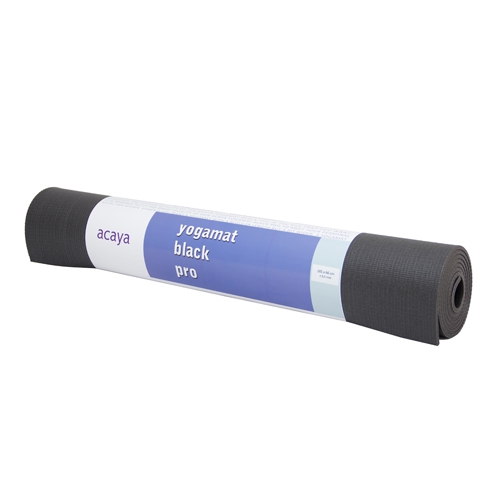 acaya yogamat black pro 185 x 66 cm acaya yogamat black pro 185 x 66 cm